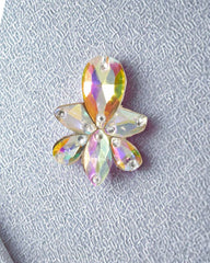 Orecchini "Stella cadente" | Strass Aurora Boreale