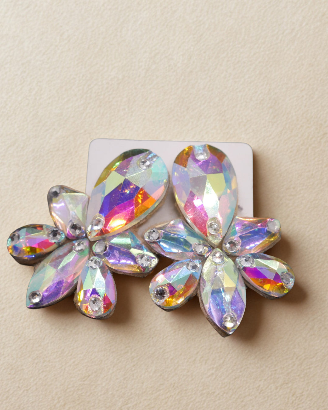 Orecchini "Stella cadente" | Strass Aurora Boreale