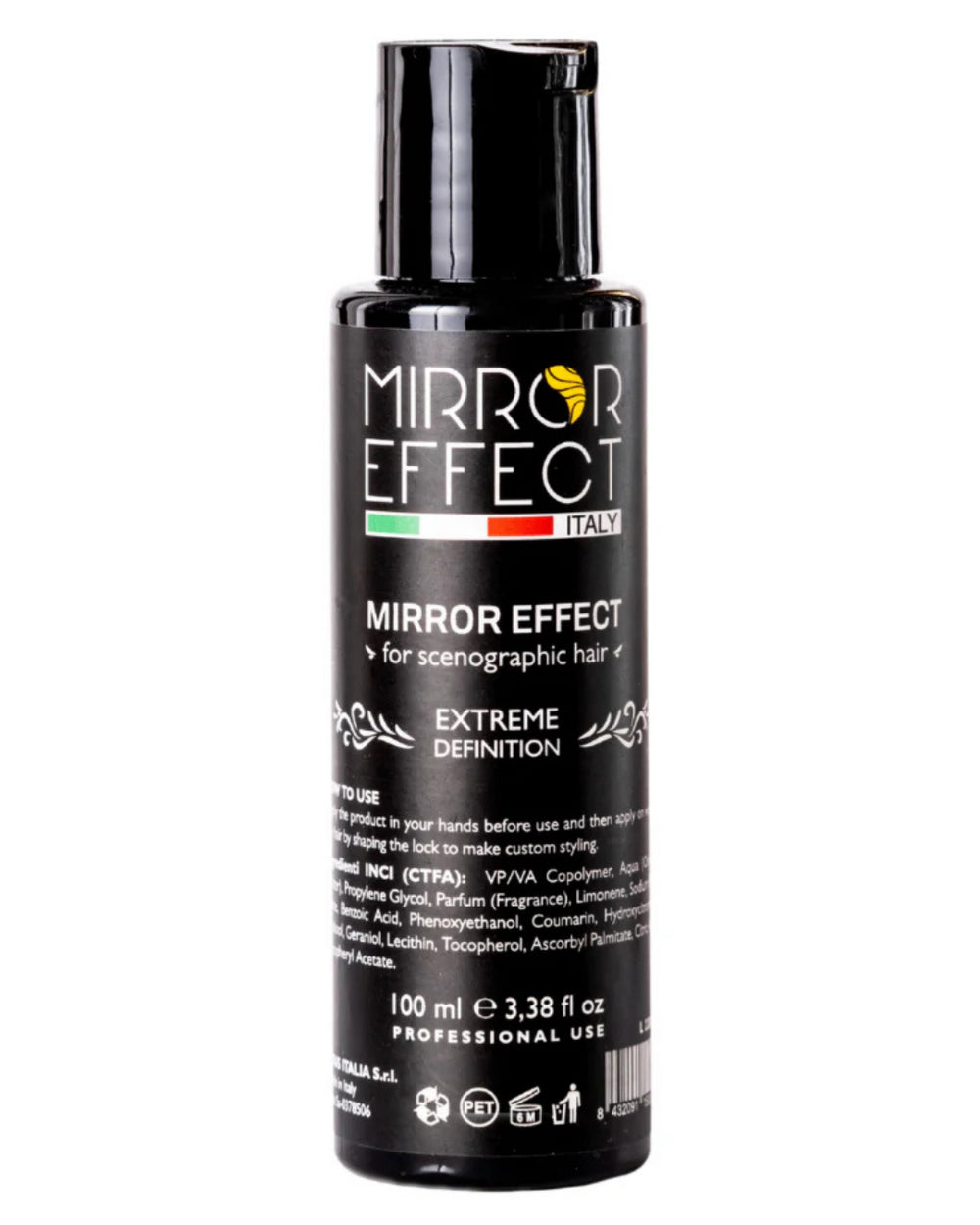 Mirror Effect Hair Gel - Gel Capelli Effetto Specchio Extra Lucido
