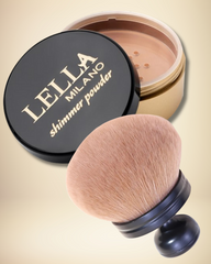 Kit Terra Shimmer Lella Milano + Pennello Kabuki